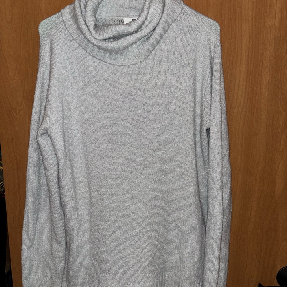 Cozy light blue Turtleneck Sweater